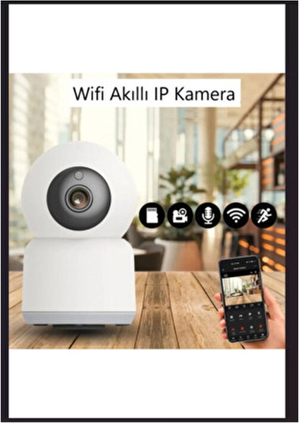 CT-4050 360 Derece Dönebilen Akıllı Ip Kamera(Full HD-1080P) indirimleri