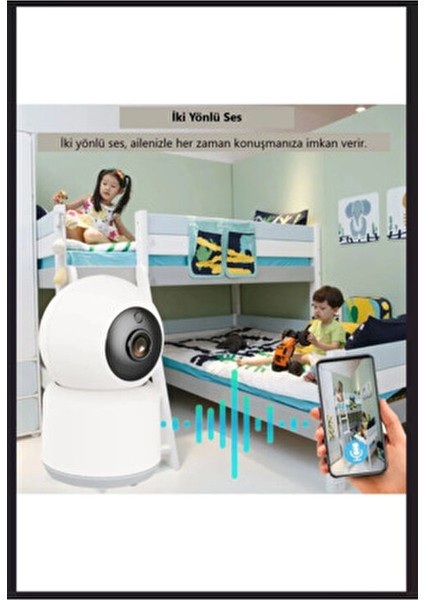 CT-4050 360 Derece Dönebilen Akıllı Ip Kamera(Full HD-1080P)