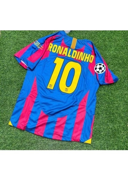 B.a.r.c.e.l.o.n.a 2008-2009 Sezonu Ronaldinho Nostalji Forması