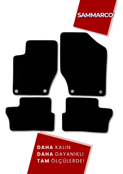 Peugeot 308 2012 Halı Paspas Velur Paspas Kumaş Paspas Oto Paspas