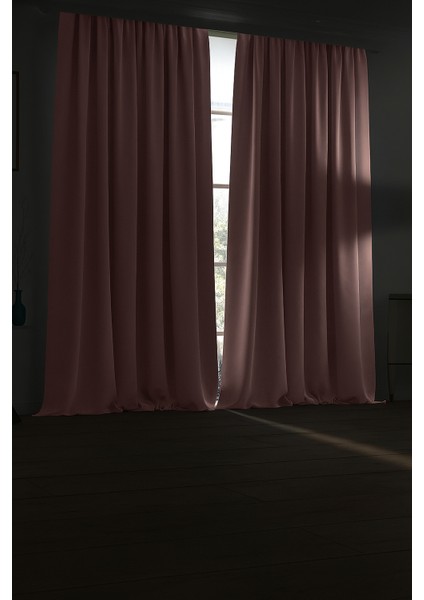 Blackout Pudra Renk Fon Perde Işık Geçirmez Pilesiz Güneşlik Fon, Pudra Tül Fon, Perde, fiyatları