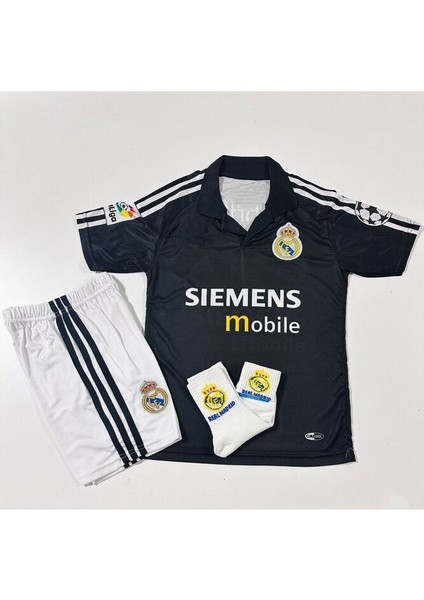 R.madridd 2004/05 Sezon D.a.v.i.d B.e.c.k.h.a.m Nostalji Çocuk Forması Armalı Set (Black) fiyatları