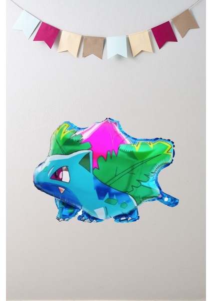 Bulbasaur Folyo Balon Pokemon Balonları modelleri
