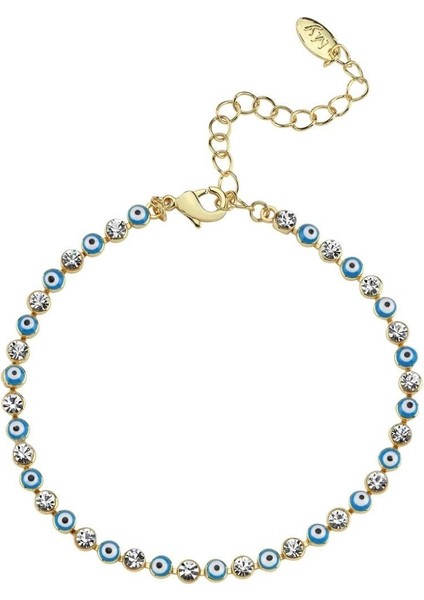 Çelik Nazar Su Yolu Bileklik