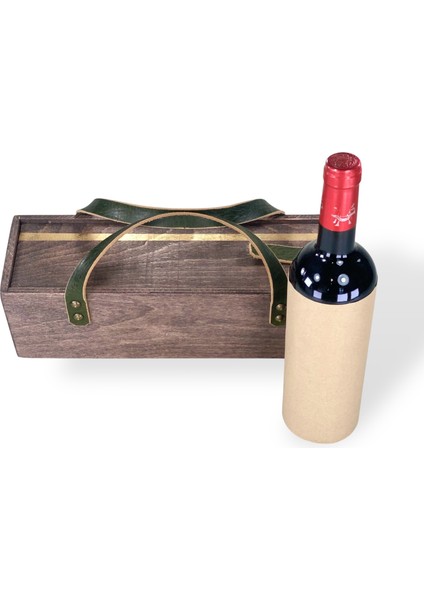 Vıno Iı Ahşap Şarap Kutusu