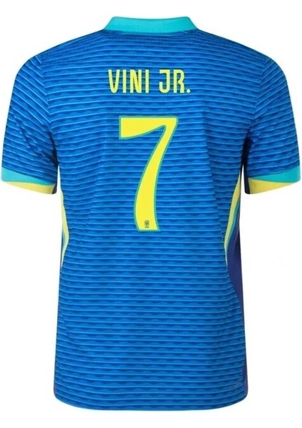 Brezilya 2024/25 Vini Jr Iç Saha Forması (Autentic Kit)