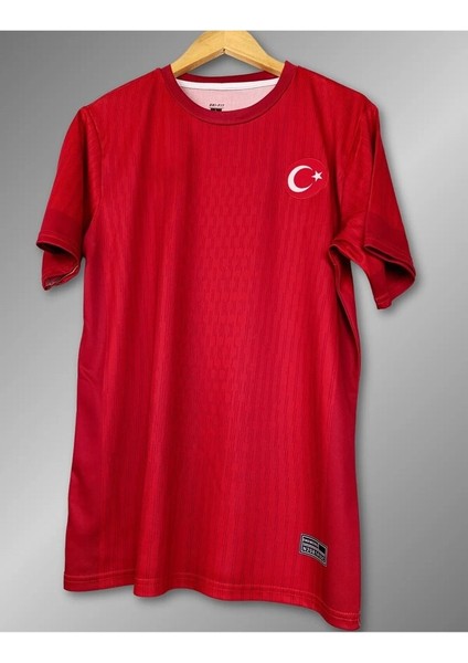 Türkiye Euro 2024 Iç Saha Isimsiz Forması Kırmızı