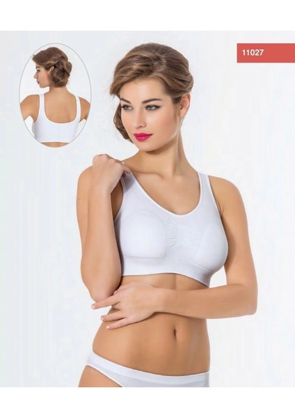 Miss Fit 11027 Kalın Askılı Pedli Bustiyer