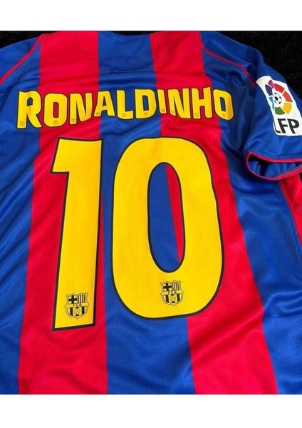B.a.r.c.e.l.o.n.a 2008-2009 Sezonu Ronaldinho Nostalji Forması fiyatları
