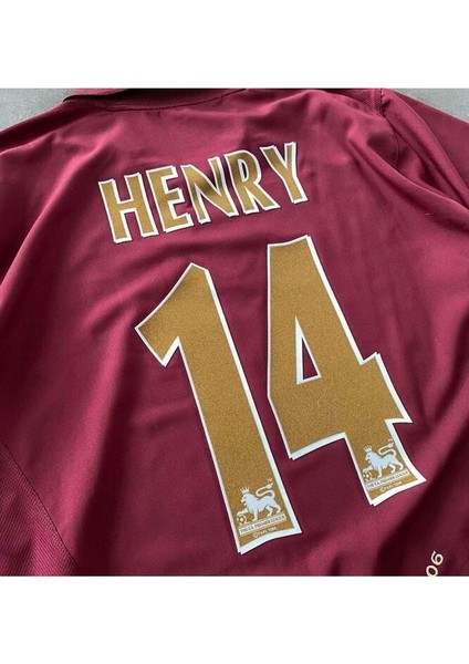 A.r.s.e.n.a.l 2005/06 Sezonu Thierry Henry Özel Nostalji Forması fiyatları