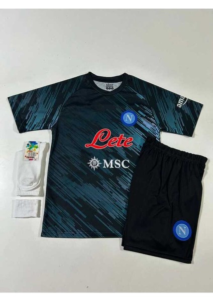 Napoli 2022/23 Sezonu Victor O's.i.m.h.e.n Deplasman Çocuk Forması 4'lü fırsatları