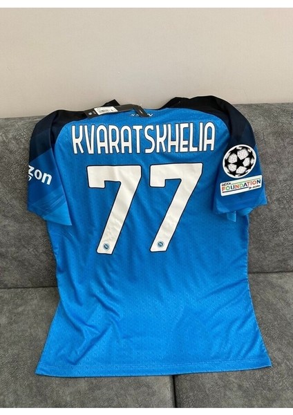 Napoli 2023/24 Yeni Sezon Kvaratskhelıa Iç Saha Forması modelleri