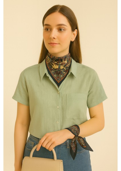 Kadın Fular, Desenli Bandana