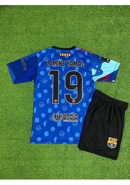 Barcelona Lamine Yamal Özel Konsept Çocuk Forması (Brawl Stars)