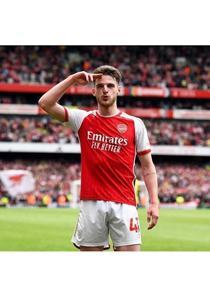 Arsenal 2023-24 Sezon Declan Rice Iç Saha Forması modelleri