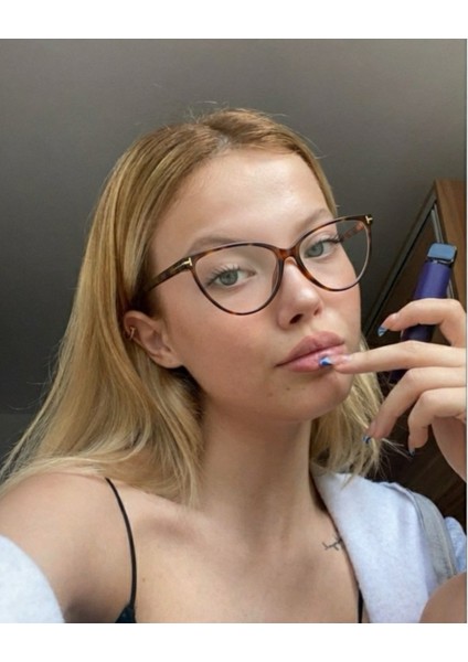 Catte Cat Eye T Aksesuar Mavi Işık Korumalı Gözlük