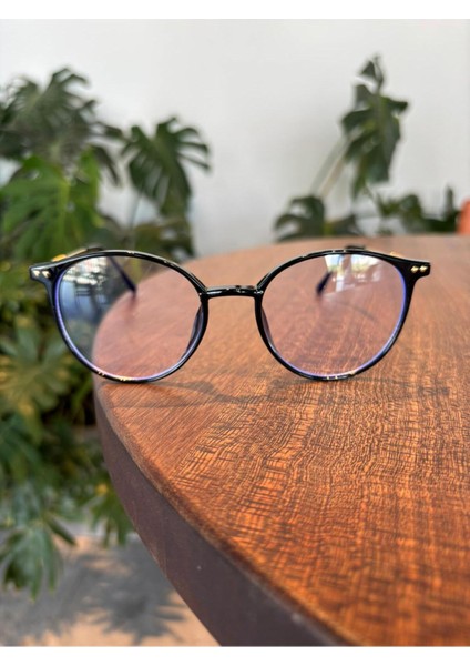 Thin Cat Eye Hafif Metal Saplı Mavi Işık Korumalı Gözlük |52 Ekartman |optik Uyumlu |hafif Gözlük