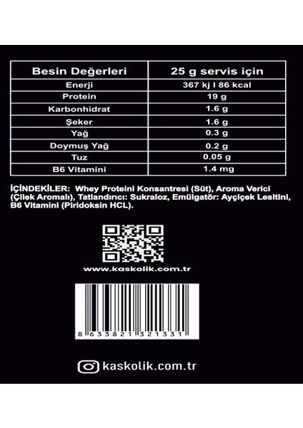 Whey 400G-ÇILEK-AROMA modelleri