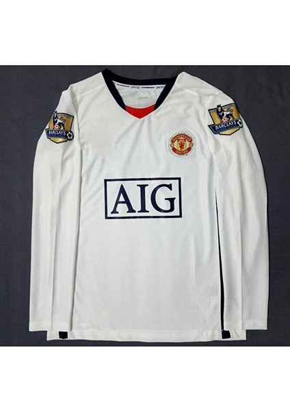 Manchester/united Moskova 2008/09 Sezonu Cristiano Ronaldo Nostalji Forması (Beyaz) fiyatları
