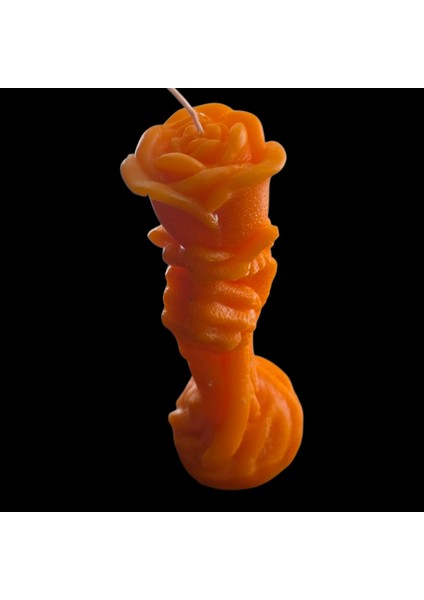 Dekoratif Hayalet Eli Gül Modeli Mum modelleri