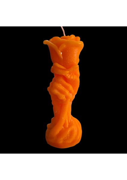 Dekoratif Hayalet Eli Gül Modeli Mum fırsatları