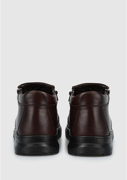 Kahve Deri Erkek Bot modelleri