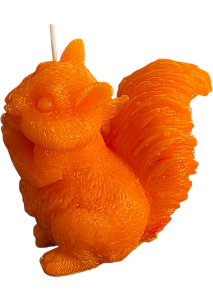 Dekoratif Mutlu Sincap Modeli Mum fırsatları