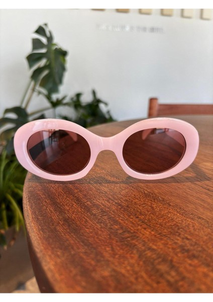 Lunat C Aksesuarlı Güneş Gözlüğü Kemik Trend Gözlük indirimleri