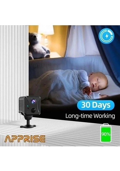 Buğz Mini Pır Sensörlü Algılamalı Sesli Konuşmalı 1080P Hd Wifi Kamera fırsatları