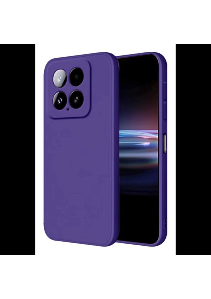 Xiaomi Mi 14T Pro Kılıf Nano Içi Kadife Silikon