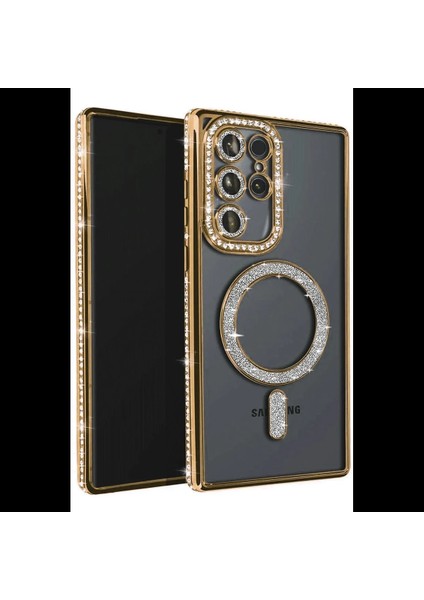 Samsung Galaxy S23 Ultra Joke Simli Magneticsafe Kılıf
