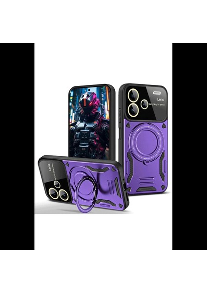 Xiaomi Redmi Note 13 Pro Plus Joy Lens Standlı Kapak