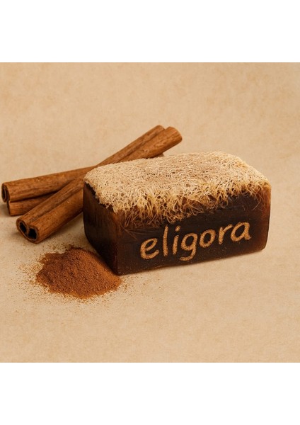 Kabak Lifli Doğal Tarçın Sabunu