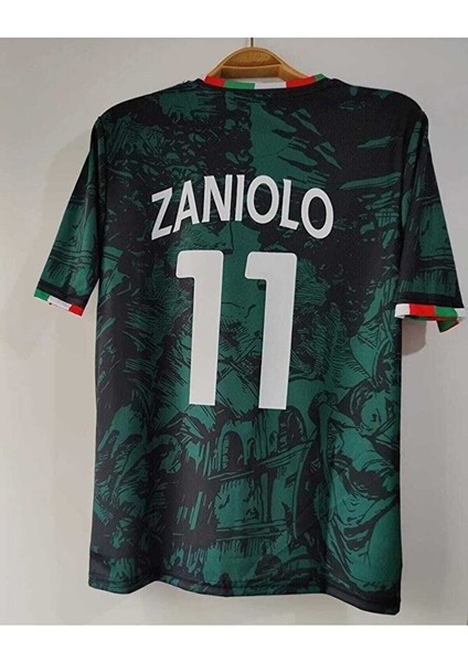 Italya Milli Takımı Nicolo Zaniolo Özel Konsept Forması