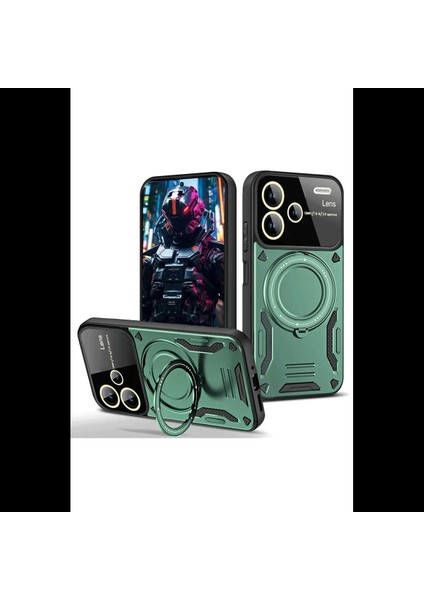 Xiaomi Redmi Note 13 Pro Plus Joy Lens Standlı Kapak