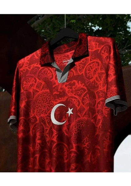Türkiye Milli Takım Özel Tasarımlı Şık Kısa Kollu Yetişkin Forması fiyatları
