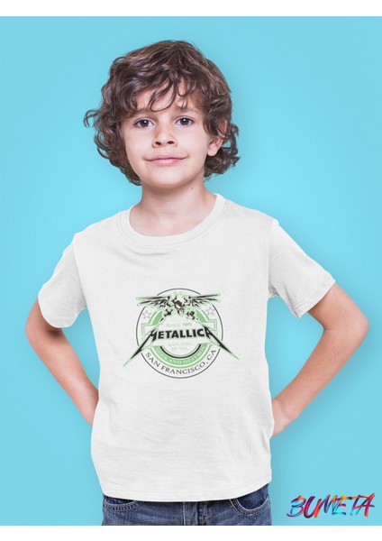 Metallica Rock Metal Çocuk Tişört T-Shirt