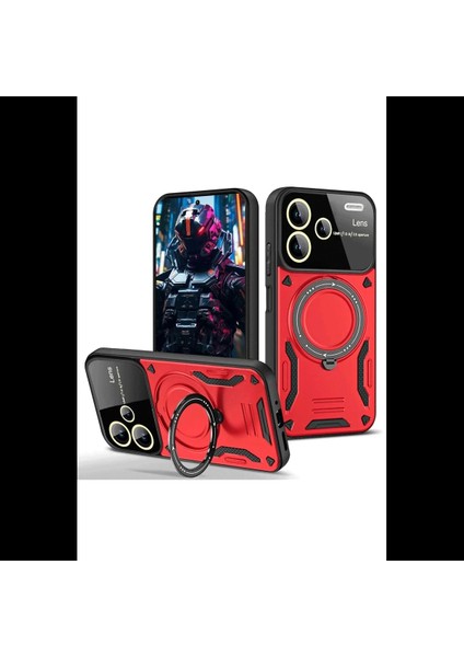 Xiaomi Redmi Note 13 Pro Plus Joy Lens Standlı Kapak