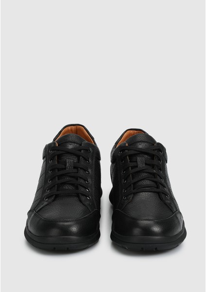 Siyah Deri Erkek Ayakkabı modelleri