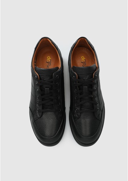 Siyah Deri Erkek Ayakkabı indirimleri