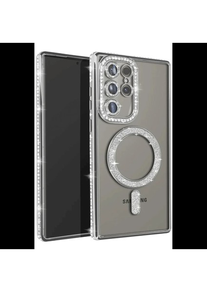 Samsung Galaxy S23 Ultra Joke Simli Magneticsafe Kılıf