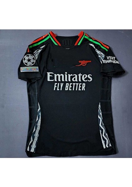 A.r.s.e.n.a.l 2024/25 Yeni Sezon Martin Ødegaard Deplasman Forması (Black) fiyatları
