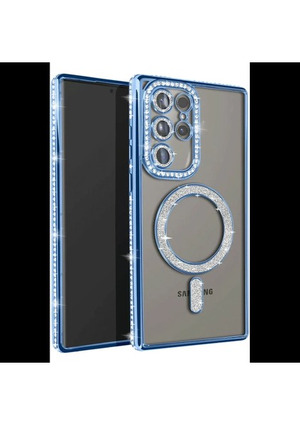 Samsung Galaxy S23 Ultra Joke Simli Magneticsafe Kılıf