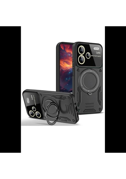 Xiaomi Redmi Note 13 Pro Plus Joy Lens Standlı Kapak