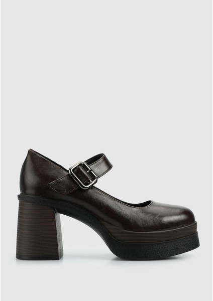 Kahve Kadın Ayakkabı