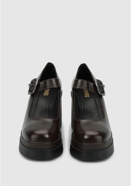 Kahve Kadın Ayakkabı modelleri