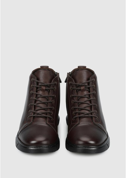 Kahve Deri Erkek Bot modelleri