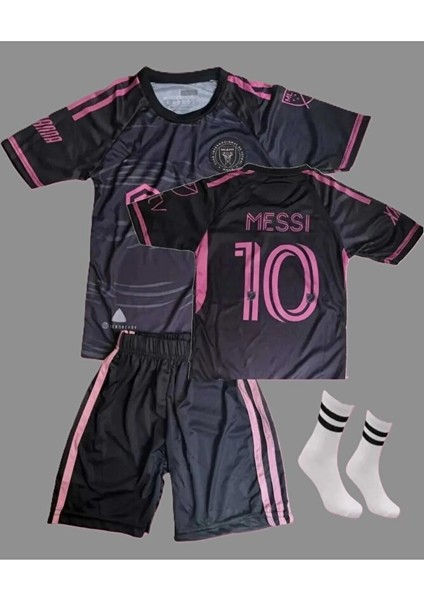 Lionel Messi 2023-24 Sezonu Inter M,i,a,m,i, Çocuk Forması 4'lü Set