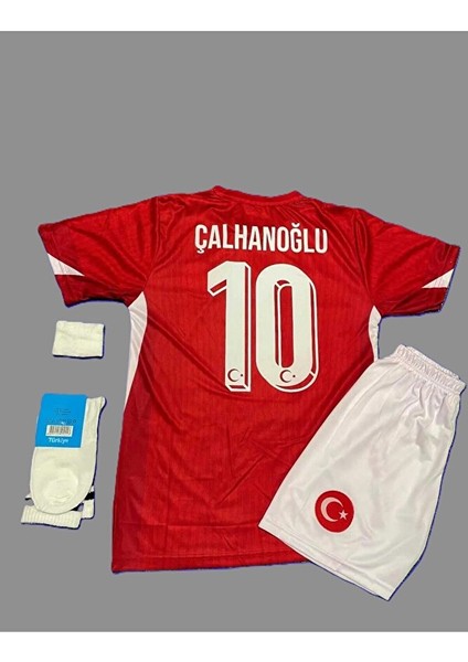 Hakan Çalhanoğlu Türkiye Milli Takım Çocuk Forması 4'lü Set