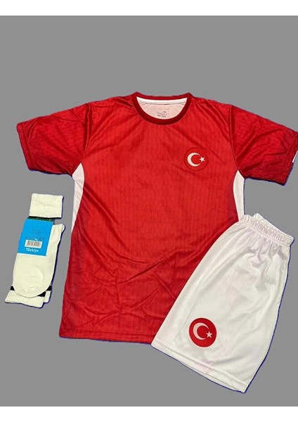 Hakan Çalhanoğlu Türkiye Milli Takım Çocuk Forması 4'lü Set fiyatları